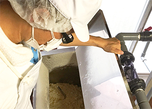 丹精込めたうどん造り