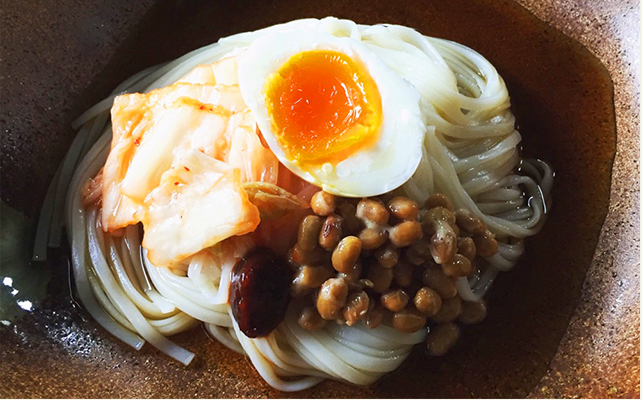 ビビン納豆麺